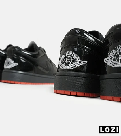 کفش کتانی مردانه مشکی نایک NIKE jordan 1 مدل 5775