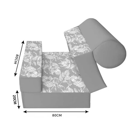 کاناپه تخت شو یک نفره شاخ و برگ مینیمال مدل M1110
