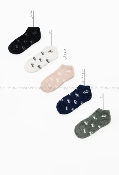 جوراب بوکله پنجه مچی کد1005196