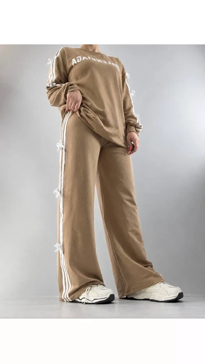 بلوز و شلوار پاپیون زنانه 96005