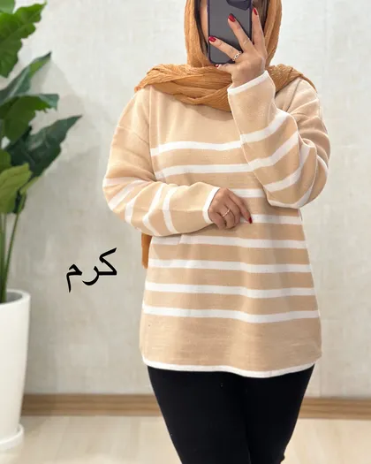 B824- بلوز بافت رینگی