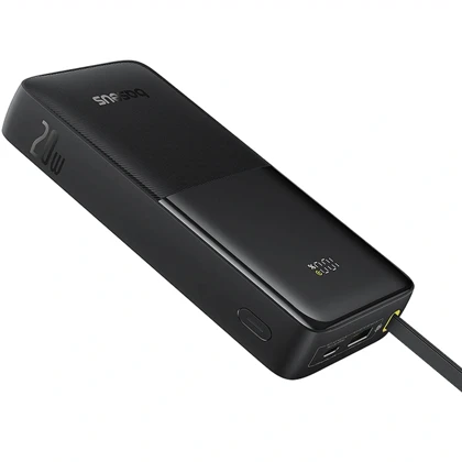 پاور بانک 20000 بیسوس مدل P10077101113-01 توان 20 وات USB و Type-C