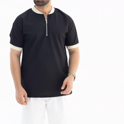 تیشرت نیم زیپ 8130