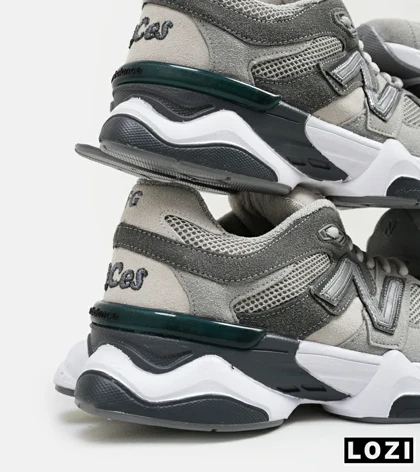 کفش کتانی بزرگ پا طوسی خاکستری NEW BALANCE 9060