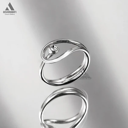 انگشتر زنانه نگین‌دار Women Ring S12