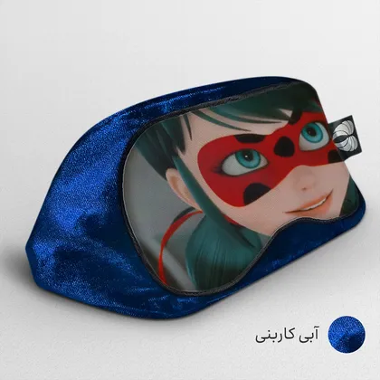 چشم بند بچگانه کاوا ماسک مدل دختر کفشدوزکی کد25