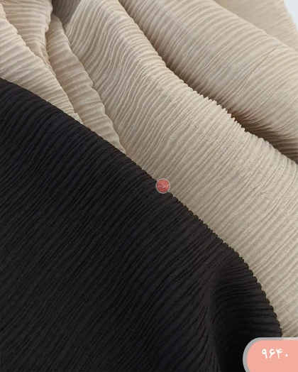 شال پلیسه نواردوزی 9640