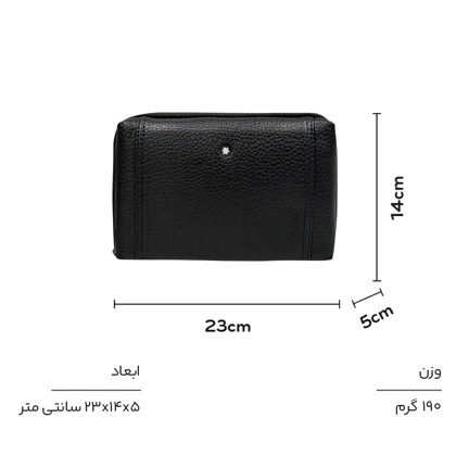 کیف دستی چرمی Mont Blanc