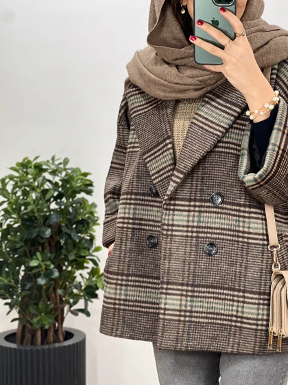 پالتو پشمی آستردار گلدیس 1