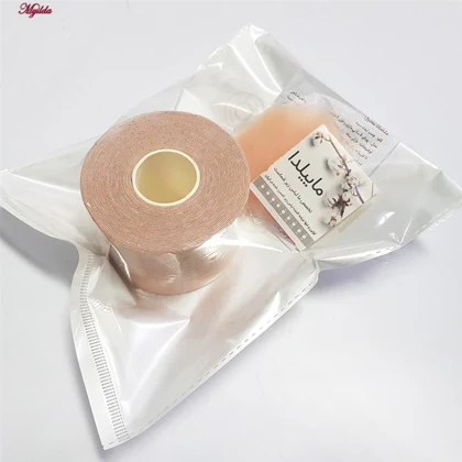 چسب لیفت سینه ماییلدا مدل 5455 به همراه 2 عدد محافظ سیلیکونی