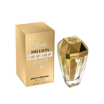 ادو تویلت زنانه پاکو رابان مدل Lady Million Eau My Gold Eau حجم 80ml