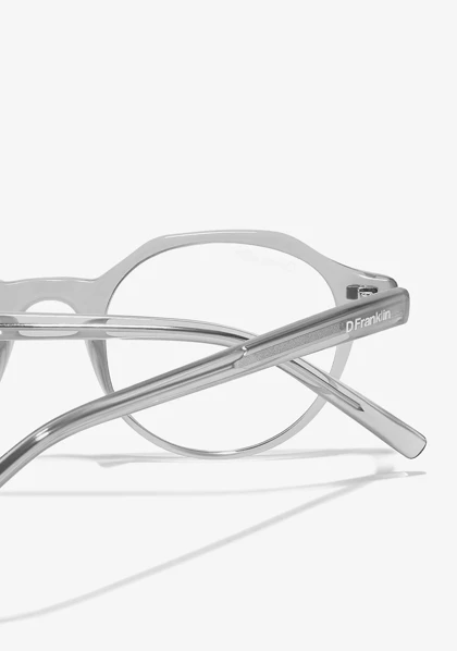 عینک فتوکرومیک دی فرانکلین مدل D.franklin Ultra Light S Round Full Photochromic Grey / Grey