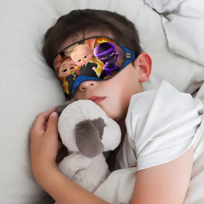 چشم بند بچگانه کاوا ماسک مدل بچه رئیس کد11