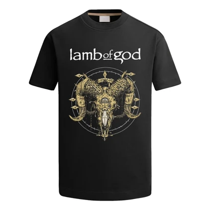 تیشرت طرح لمب آو گاد lamb of God کد 05