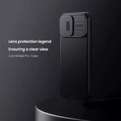 قاب محافظ گوشی آیفون 16 پرومکس نیلکین CamShield Pro Camera protective
