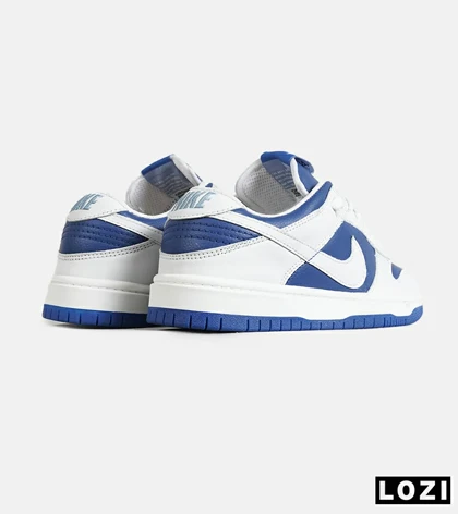 کفش کتانی مردانه و زنانه سفید آبی NIKE AIR JORDAN مدل 7815