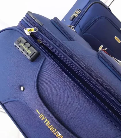 چمدان سه تیکه برزنتی کاترپیلار Caterpilar