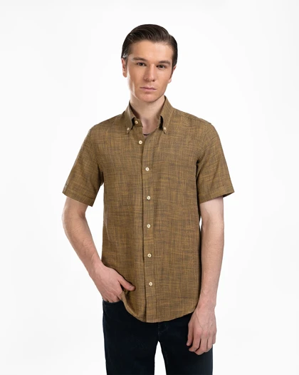 پیراهن مردانه آستین کوتاه کد 1852