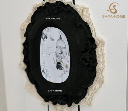 ست میز چرخ دوژان طرح راه مشکی