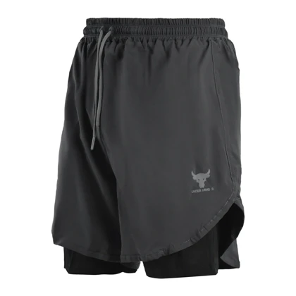 شلوارک کشاله دار ورزشی مردانه آندر آرمور مدل 4H0218 طوسی