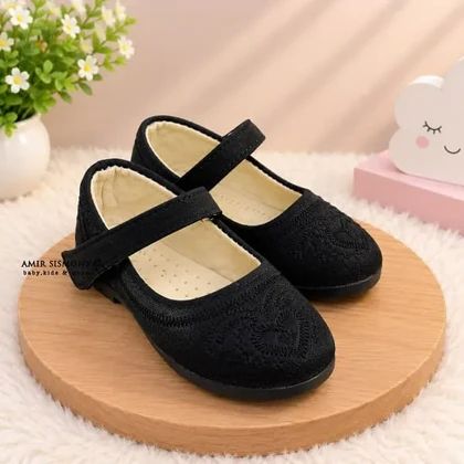 کفش مجلسی بچگانه طرح قلب کد 6280