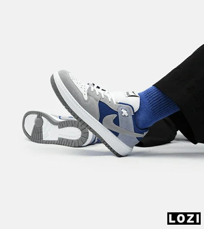 کفش کتانی مردانه آبی طوسی نایک NIKE SB