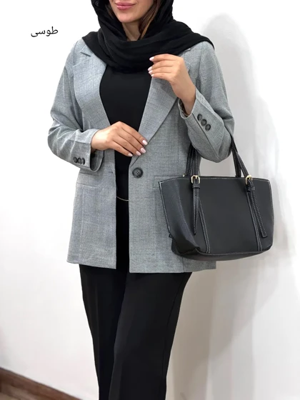 کت گاباردین زنانه پوپک 1