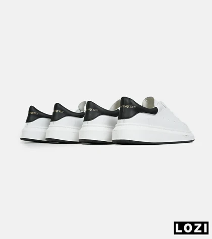 کفش کتانی مردانه کژوال سفید Alexander McQueen مدل 6609