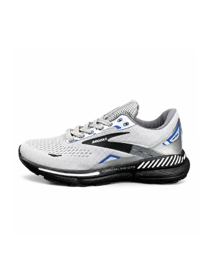 کفش کتانی رانینگ مردانه بروکس طوسی مشکی Brooks