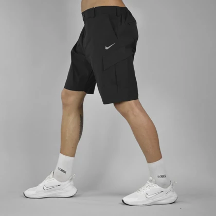 شلوارک ورزشی مردانه نایک مدل HS-332 شش جیب مشکی