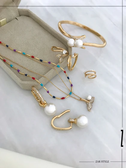 گردنبند میناکاری ملیله‌ای