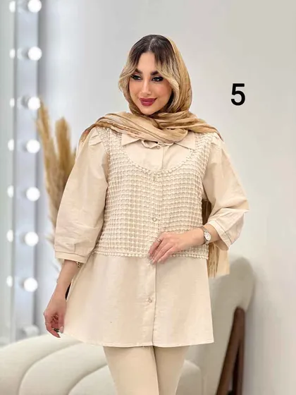 شومیز ترکیبی بهار
