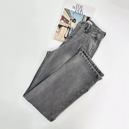 شلوارجین نیم بگ 1007388