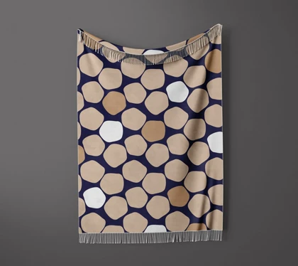 شال مبل ریش دار sofa shawl 11
