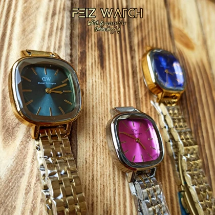 ساعت عقربه ای زنانه مربع برند Daniel Wellington