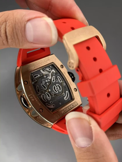 ساعت مچی ریچارد میل صفحه طرح گل قرمز Richard Mille Flower