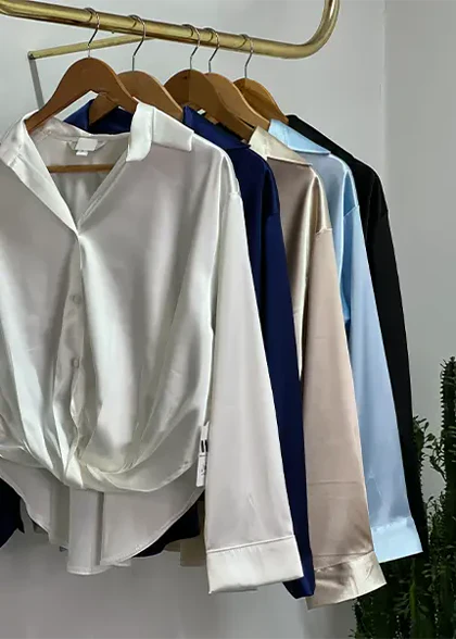 شومیز گره‌ای کد 4059