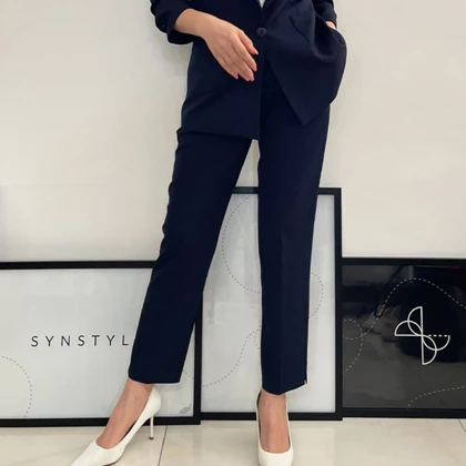 شلوار زنانه فیت راسته کلودیا (Claudia) کد 6063