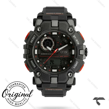 ساعت کرست مدل 9516-1 مردانه مشکی Crest-11416-U