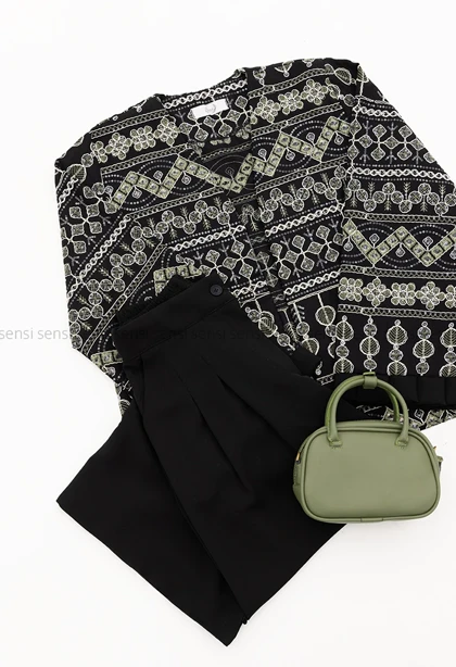 ست کت شلوار گلدوزی کد1005280