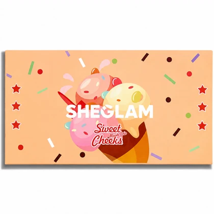 پالت رژگونه پودری شیگلم SHEGLAM اصل مدل Private Cabana سه رنگ