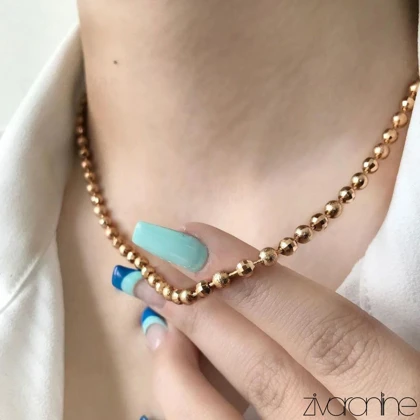 گردنبند زنانه توپی 50017
