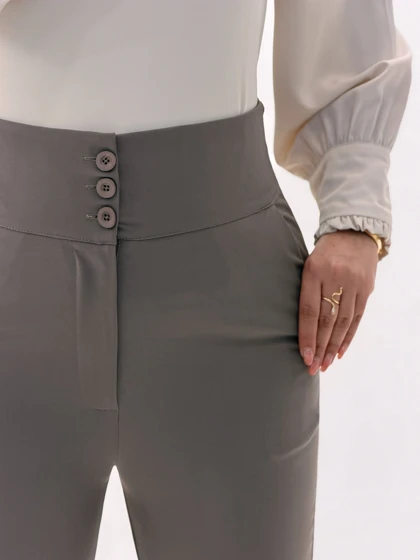 1460- شلوار باربی دمپا کمرگن