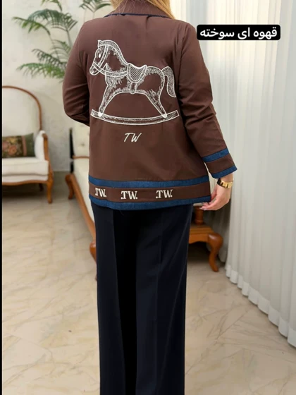 کت گلدوزی اسب 3674