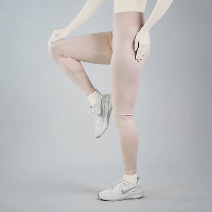 لگ کبریتی ورزشی زنانه مدل 4C0343 صورتی روشن