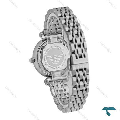 ساعت مچی امپریو آرمانی زنانه سیلور صفحه طوسی Armani-8000-L