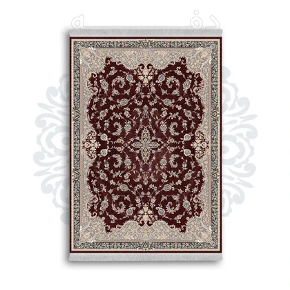 *جدید* فرشینه از جنس پارچه شانل مخمل ترک طرح فانتزی برند دفه کد 977
