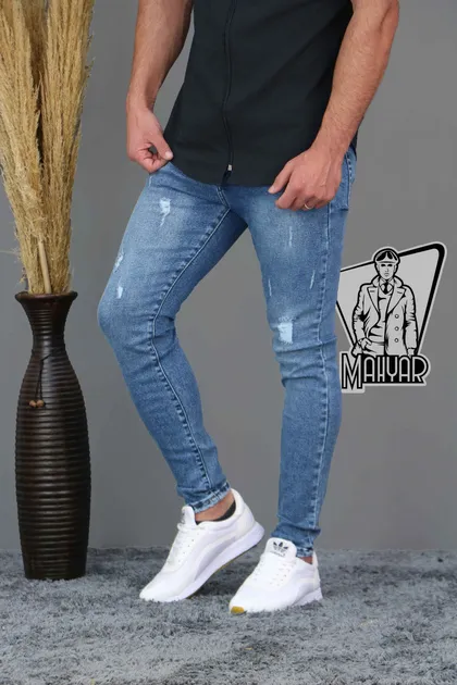شلوار جین آبی ZARA