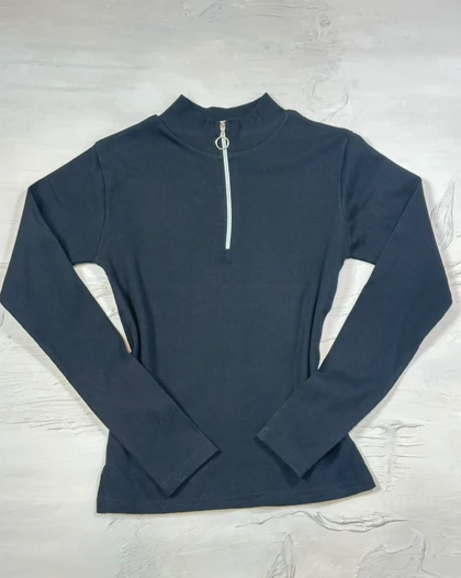 بلوز نیم زیپ کد 1400158