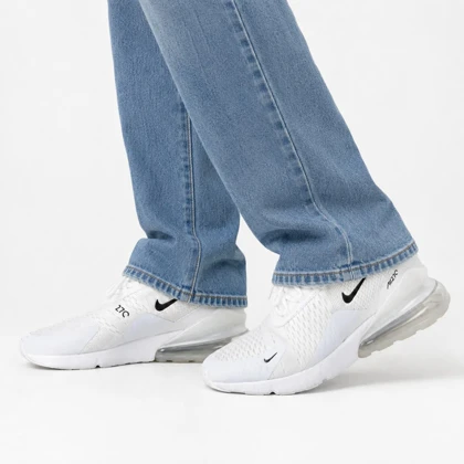 کتانی خارجی بزرگ پا مردانه ایرمکس سفید NIKE AIR MAX (مستر کوالیتی)